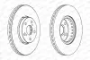 Диск тормозной FERODO DDF1575C (фото 1)