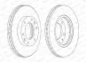 Диск тормозной FERODO DDF1612C (фото 1)
