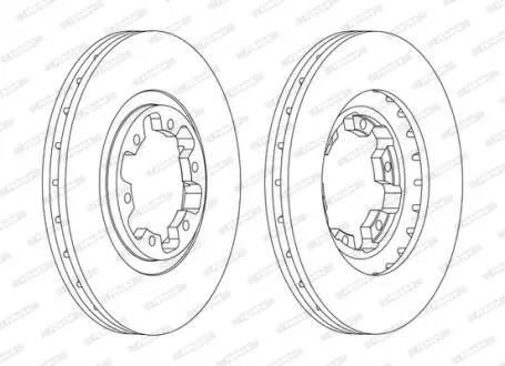 Автозапчасть FERODO DDF1626C