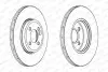 Диск тормозной FERODO DDF1711C (фото 1)