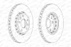 Тормозной диск FERODO DDF1726C (фото 1)