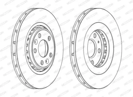 Автозапчасть FERODO DDF1727C
