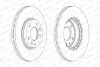 Диск тормозной FERODO DDF1739C (фото 2)