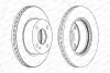 Диск тормозной FERODO DDF1740C (фото 2)