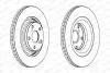 Диск тормозной FERODO DDF1754C (фото 1)