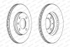 Тормозной диск FERODO DDF175C (фото 2)