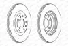 Диск тормозной FERODO DDF1767C1 (фото 1)