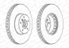 Диск тормозной FERODO DDF1867C1 (фото 1)