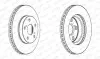 Диск тормозной FERODO DDF1886C (фото 1)