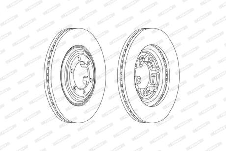 Автозапчасть FERODO DDF2372C