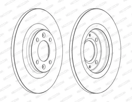 Автозапчасть FERODO DDF2511C