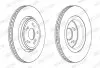Диск тормозной FERODO DDF2657C (фото 1)
