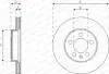 Диск тормозной (передний) Audi A1/Seat Ibiza/VW Polo 17- (256x22) PRO FERODO DDF2663C (фото 2)