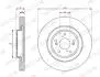 Диск тормозной (передний) Honda CR-V 17- (320x28) PRO FERODO DDF3069C (фото 2)