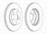 Диск тормозной FERODO DDF829C (фото 1)