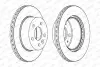 Диск тормозной FERODO DDF860 (фото 2)