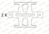Гальмівні колодки (монтажний набір) FERODO FAC174 (фото 1)