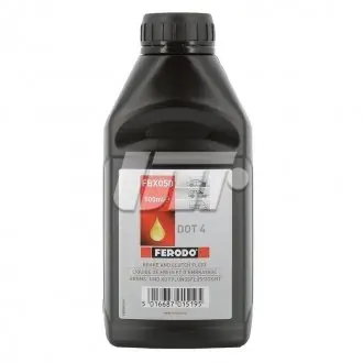 Рідина гальмівна DOT 4 0.5л FERODO FBX050