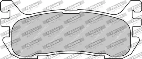 Тормозные колодки.) FERODO FCP1012H