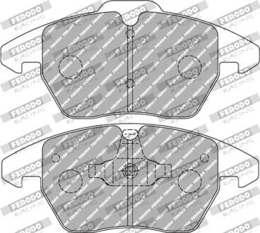 Гальмівні колодки, тюнінг FERODO FCP1641W (фото 1)