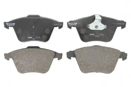 Гальмівні колодки, тюнінг FERODO FCP4223H