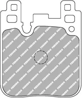 Автозапчасть FERODO FCP4663H