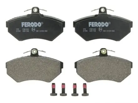 Тормозные колодки дисковые FERODO FDB1289