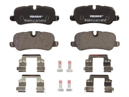 Комплект тормозных колодок из 4 шт. дисков FERODO FDB1613