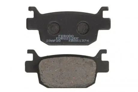 Тормозная колодка (диск) FERODO FDB2212EF
