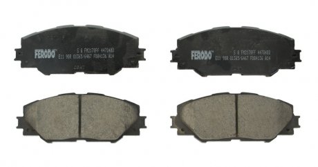 Колодки гальмівні дискові FERODO FDB4136