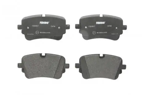 Тормозные колодки дисковые FERODO FDB4807