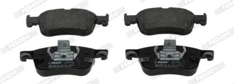 Комплект гальмівних колодок передн, FORD FOCUS IV, KUGA III, PUMA 1.0-2.5H 01.18- FERODO FDB4849