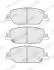 Колодки тормозные (задние) Honda CR-V 16- FERODO FDB4964 (фото 2)