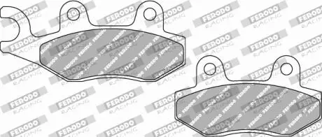 Тормозные колодки FERODO FDB497SM