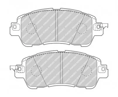 Тормозные колодки дисковые FERODO FDB5015