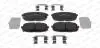 Комплект гальмівних колодок передн, HYUNDAI CRETA, KONA, KONA/SUV, KIA CERATO IV 1.0-2.0 01.16- FERODO FDB5038 (фото 2)