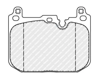Комплект гальмівних колодок передн, MINI (F55), (F56), (F57), CLUBMAN (F54), COUNTRYMAN (F60) 1.2-2.0D 09.13- FERODO FDB5112