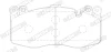 Колодки гальмівні (передні) BMW X5M (F15/F85)/X6M (F16/F86) 14-18 (Brembo) Q+ FERODO FDB5172 (фото 1)