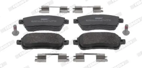Комплект гальмівних колодок передн, FORD KA+ III 1.2/1.5D 06.16- FERODO FDB5181