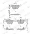 Тормозные колодки (задние) Subaru Impreza/Outback/Legacy 14- (Akebono) Q+ FERODO FDB5244 (фото 2)