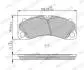 Колодки гальмівні (передні) Porsche 911 12- (Brembo) FERODO FDB5267 (фото 3)