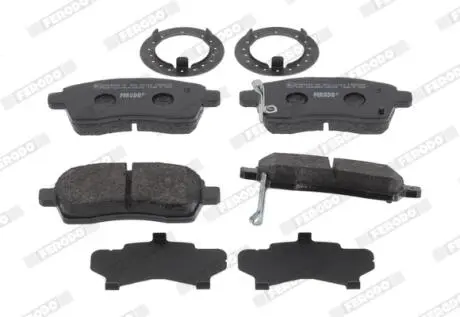 Комплект гальмівних колодок передн, SUZUKI IGNIS III, SWIFT V 1.2/1.2H 10.16- FERODO FDB5289