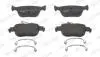 Комплект гальмівних колодок задній., AUDI A3, CUPRA FORMENTOR, LEON, LEON SPORTSTOURER, SEAT LEON, LEON SPORTSTOURER, SKODA OCTAVIA IV, VW CADDY CALIFORNIA V CAMPER, CADDY V 1.0-2.5 07.19- FERODO FDB5356 (фото 1)