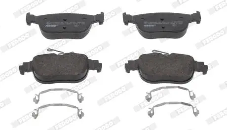 Комплект гальмівних колодок задній., AUDI A3, CUPRA FORMENTOR, LEON, LEON SPORTSTOURER, SEAT LEON, LEON SPORTSTOURER, SKODA OCTAVIA IV, VW CADDY CALIFORNIA V CAMPER, CADDY V 1.0-2.5 07.19- FERODO FDB5356