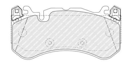 Колодки гальмівні (передні) MB C-class (W205)/E-class (W212/W213)/GLC- class (X253)/ S-class (W222) AMG 11- (Brembo) FERODO FDB5381