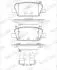 Колодки тормозные (задние) Hyundai Santa Fe 18- FERODO FDB5411 (фото 2)