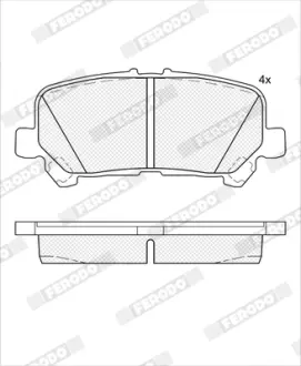 Автозапчасть FERODO FDB5415