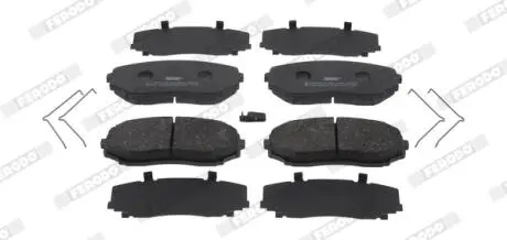 Колодки тормозные (передние) Mazda CX-7 06-14/CX-9/Ford USA Edge 06-/Mitsubishi L200/Pajero Sport 14 FERODO FDB5433