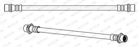 Шлангопровод FERODO FHY2701