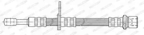 Шланг гальмівний FERODO FHY3104